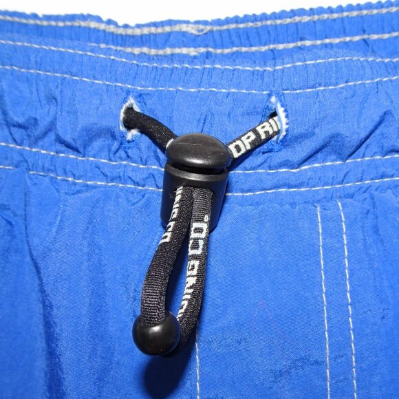 Ocean Pacific Vintage Nylon Blue Swim Shorts - Picture 3 of 4